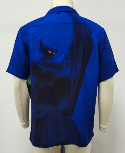 Men's Graphic Short-sleeve Shirt - Lenzing Viscose (Rayon), 125gsm, Soft Handfeel, Placement Print