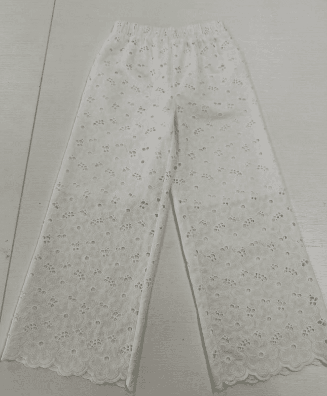 Cotton Lace Pants — Cotton Fabric Pants