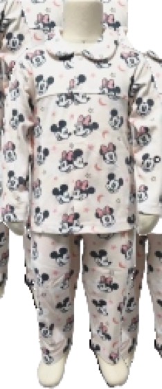 Minnie Mouse print pyjama top and trousers set