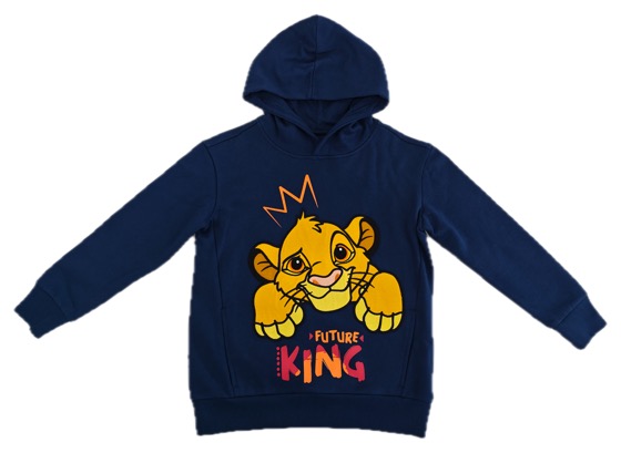 navy Lion King Simba Future King hoodie